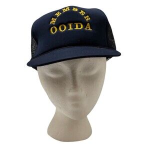 VTG Trucker Hat Member OOIDA Blue SnapBack Mesh Ball Cap